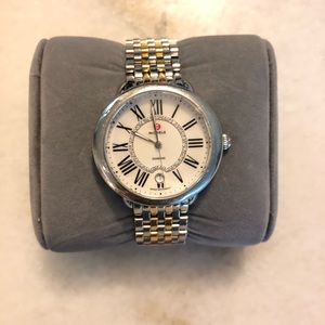 Michele Serein 16 Diamond Dial Watch